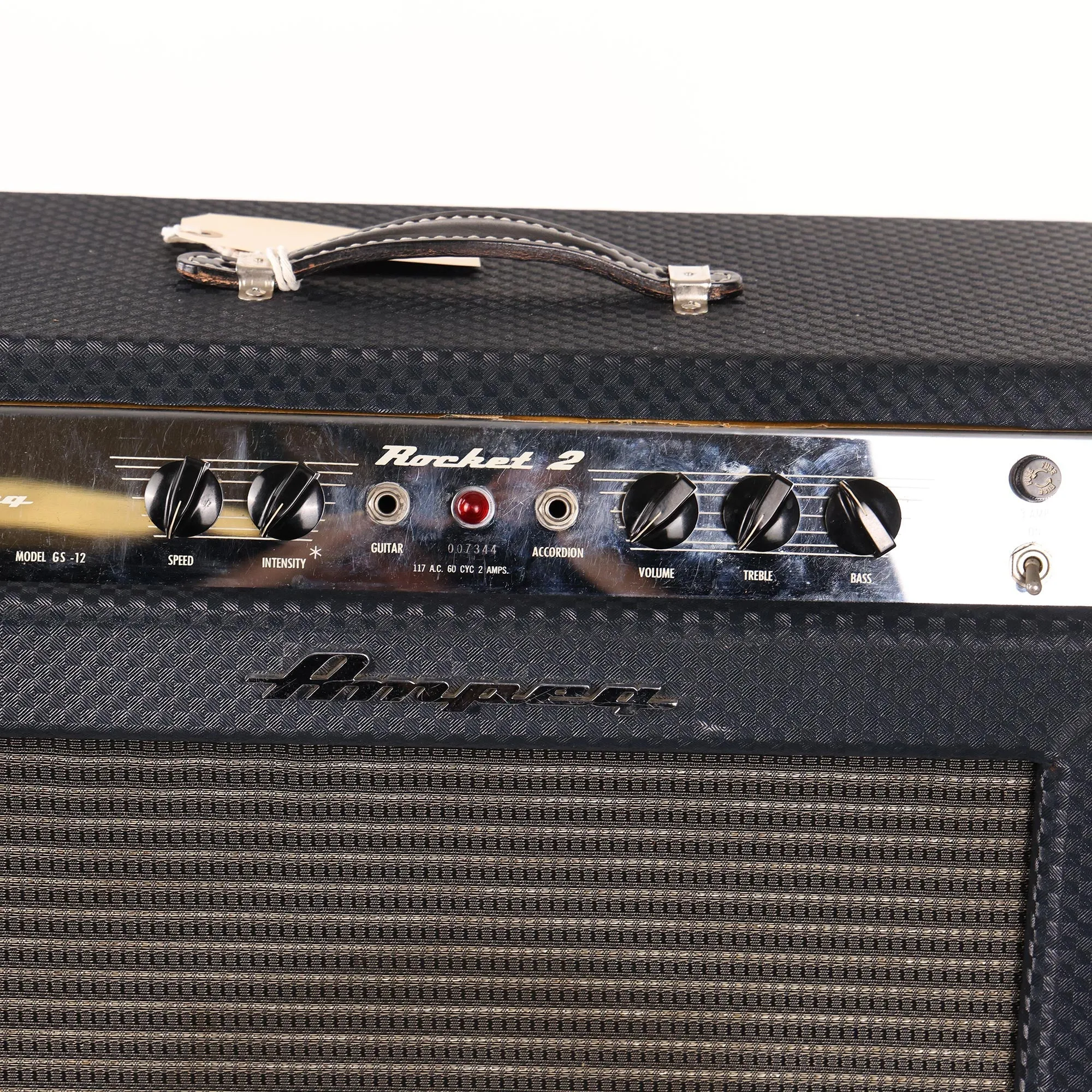 1965 Ampeg Rocket II 1x12 Combo Amplifier