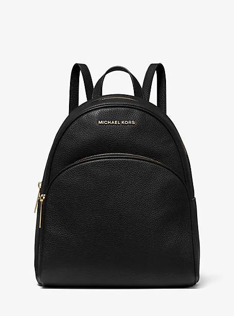 Abbey Medium Pebbled Leather Backpack