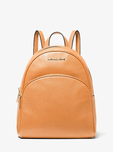 Abbey Medium Pebbled Leather Backpack