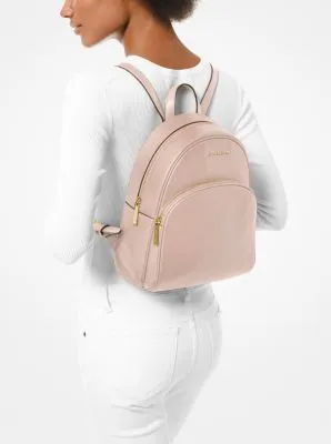 Abbey Medium Pebbled Leather Backpack