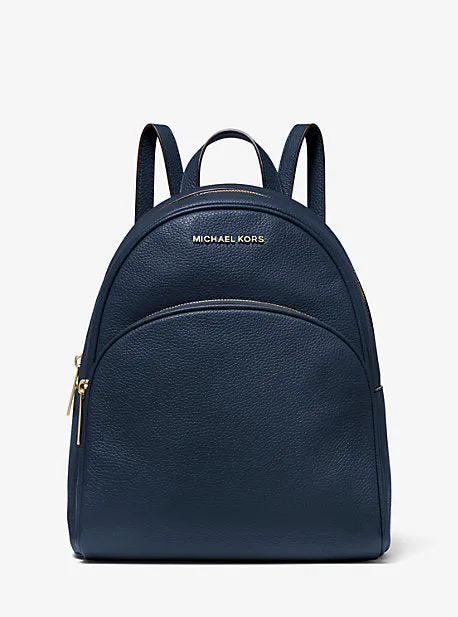 Abbey Medium Pebbled Leather Backpack