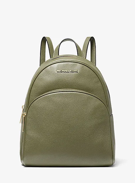 Abbey Medium Pebbled Leather Backpack