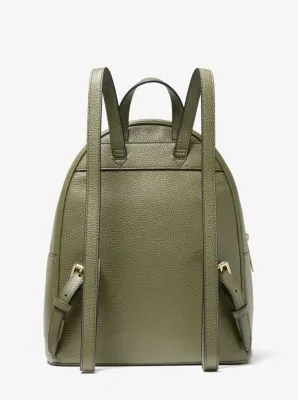 Abbey Medium Pebbled Leather Backpack