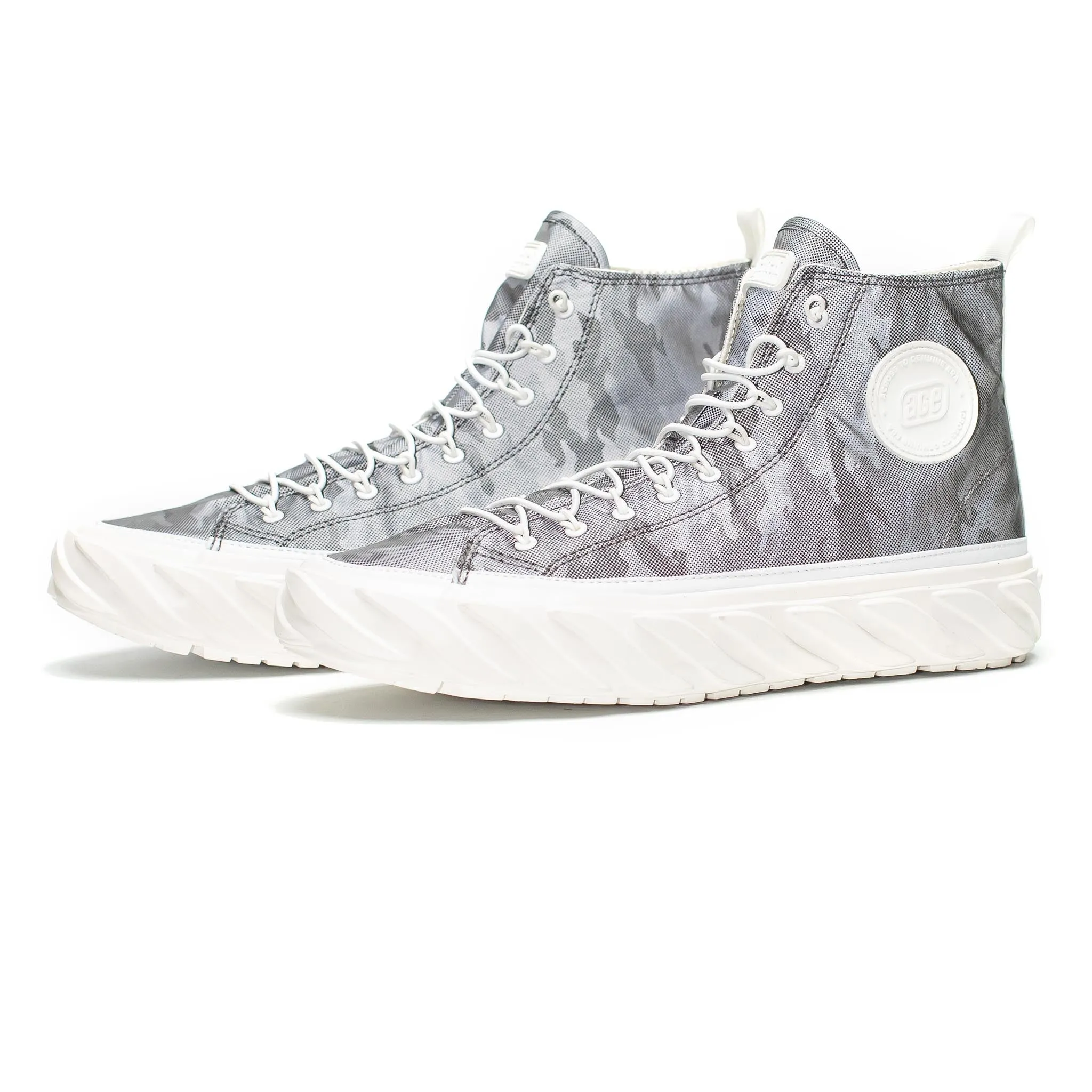 AGE TOP Reflective Grey Camo