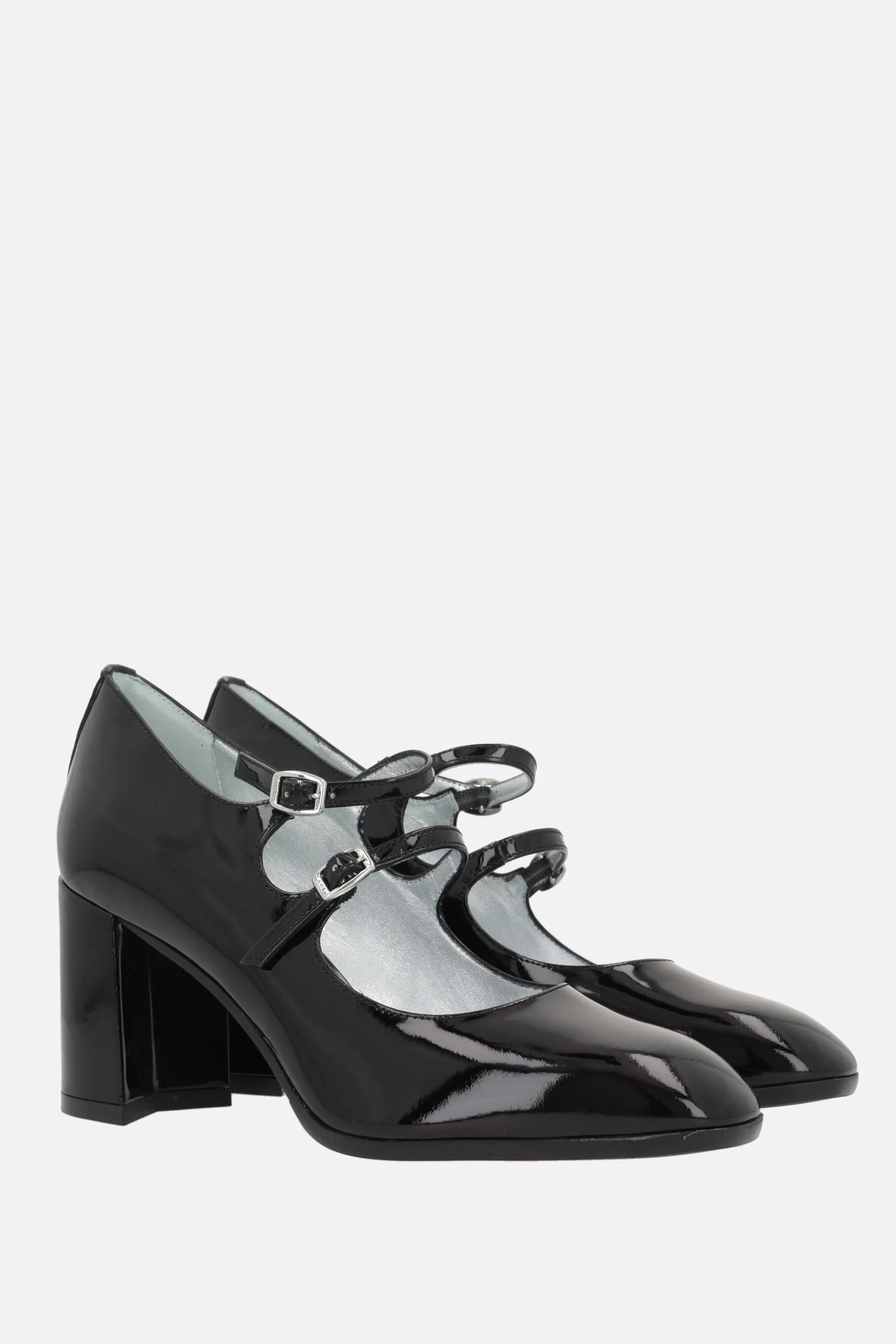 Alice patent leather mary-jane pumps