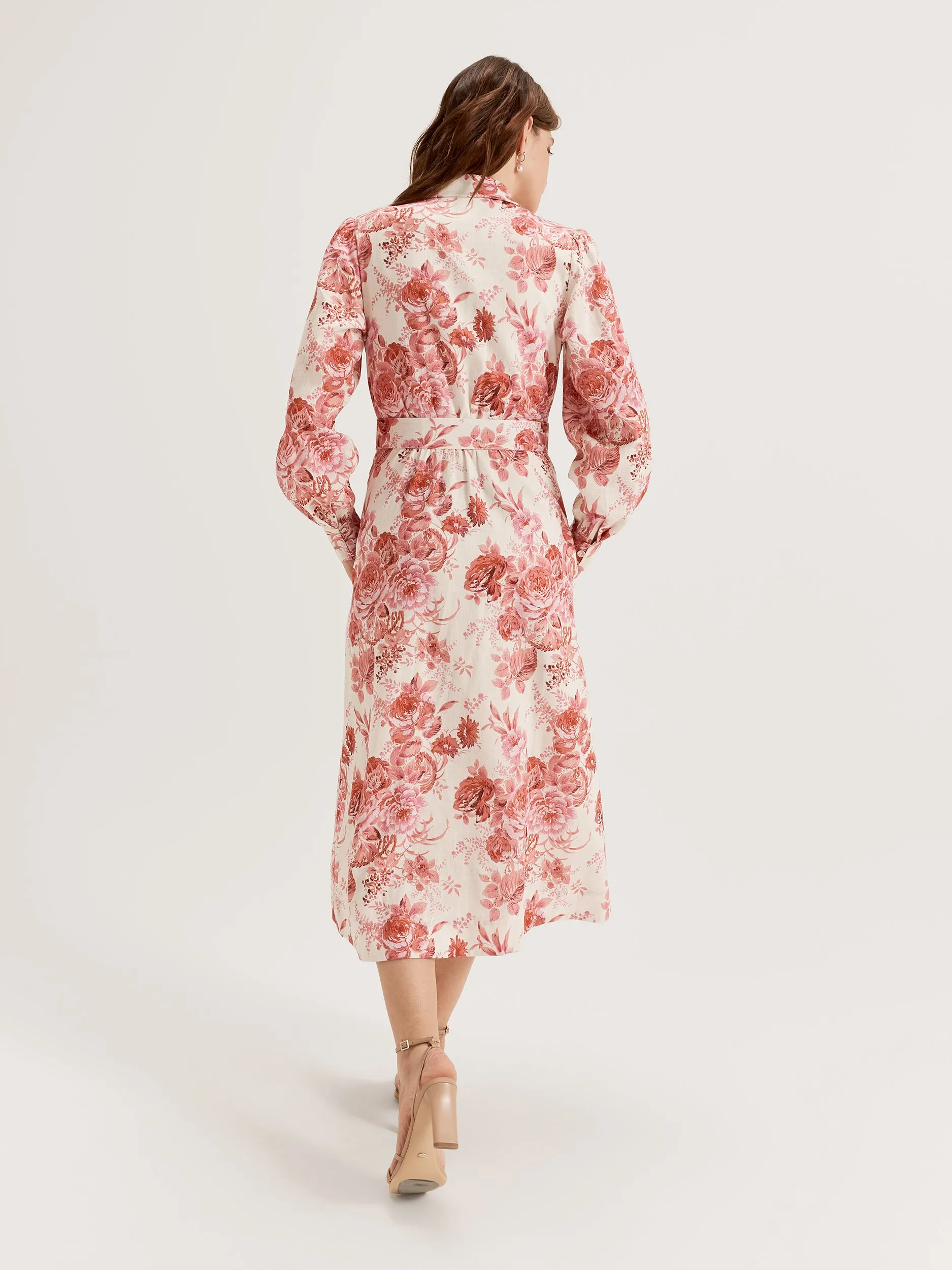 Amalfi Bloom Shirtdress