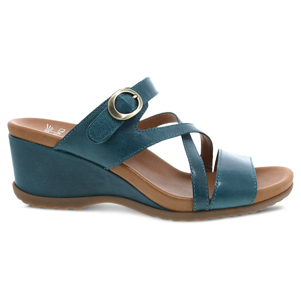 Ana Open Back Wedge Sandal