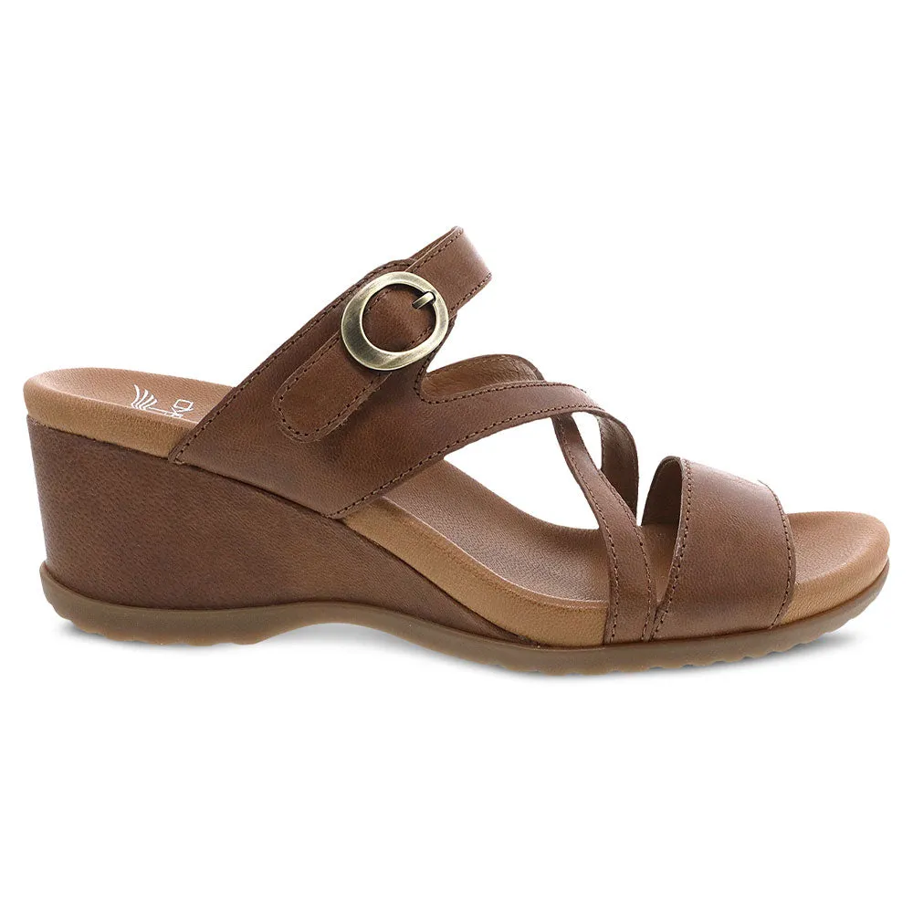 Ana Open Back Wedge Sandal