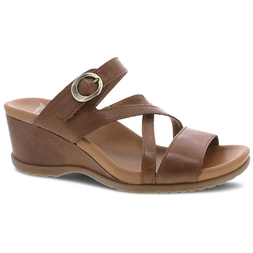 Ana Open Back Wedge Sandal