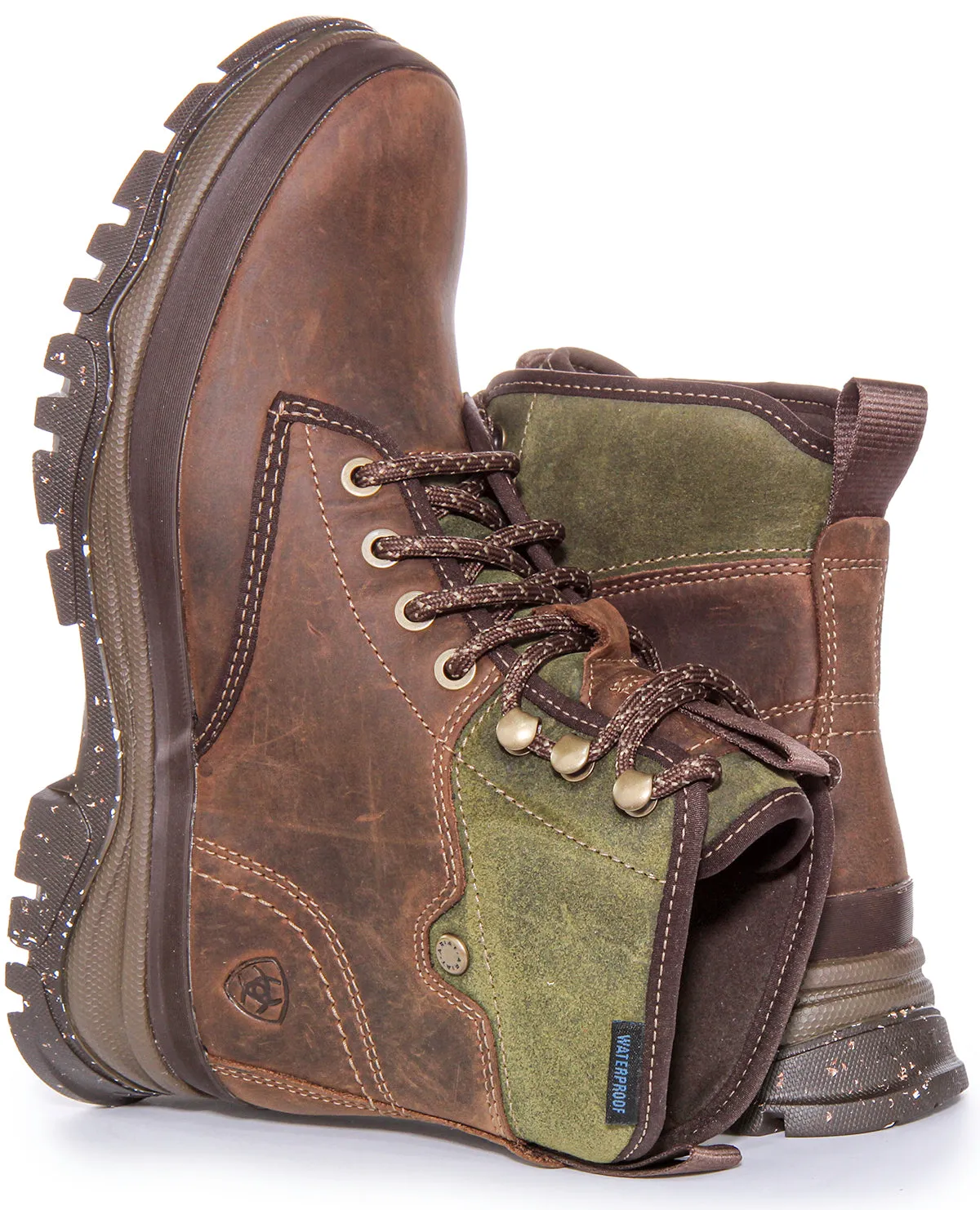 Ariat Moresby Waterproof In Brown Olive