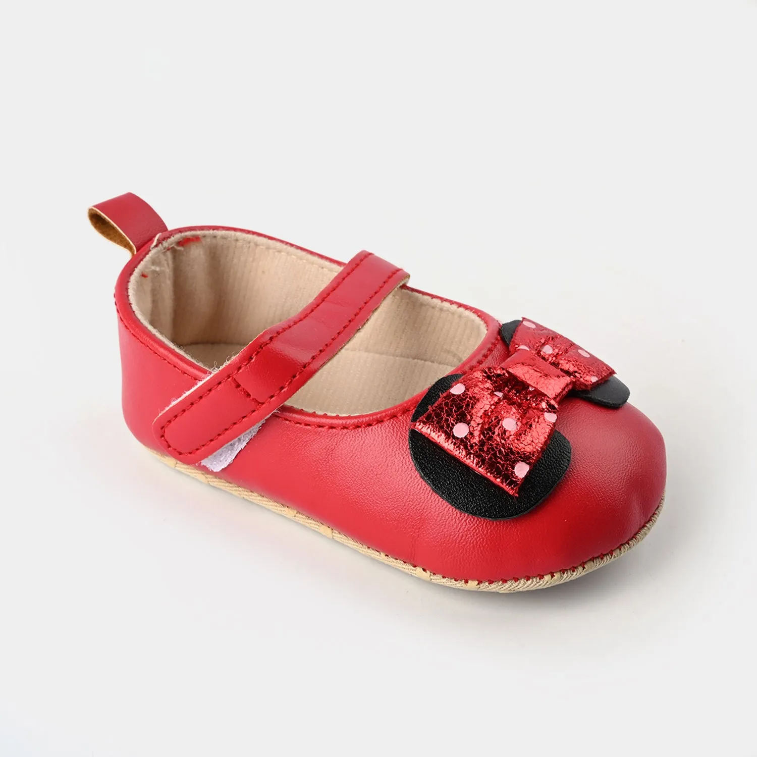 Baby Girl Shoes F51-Red