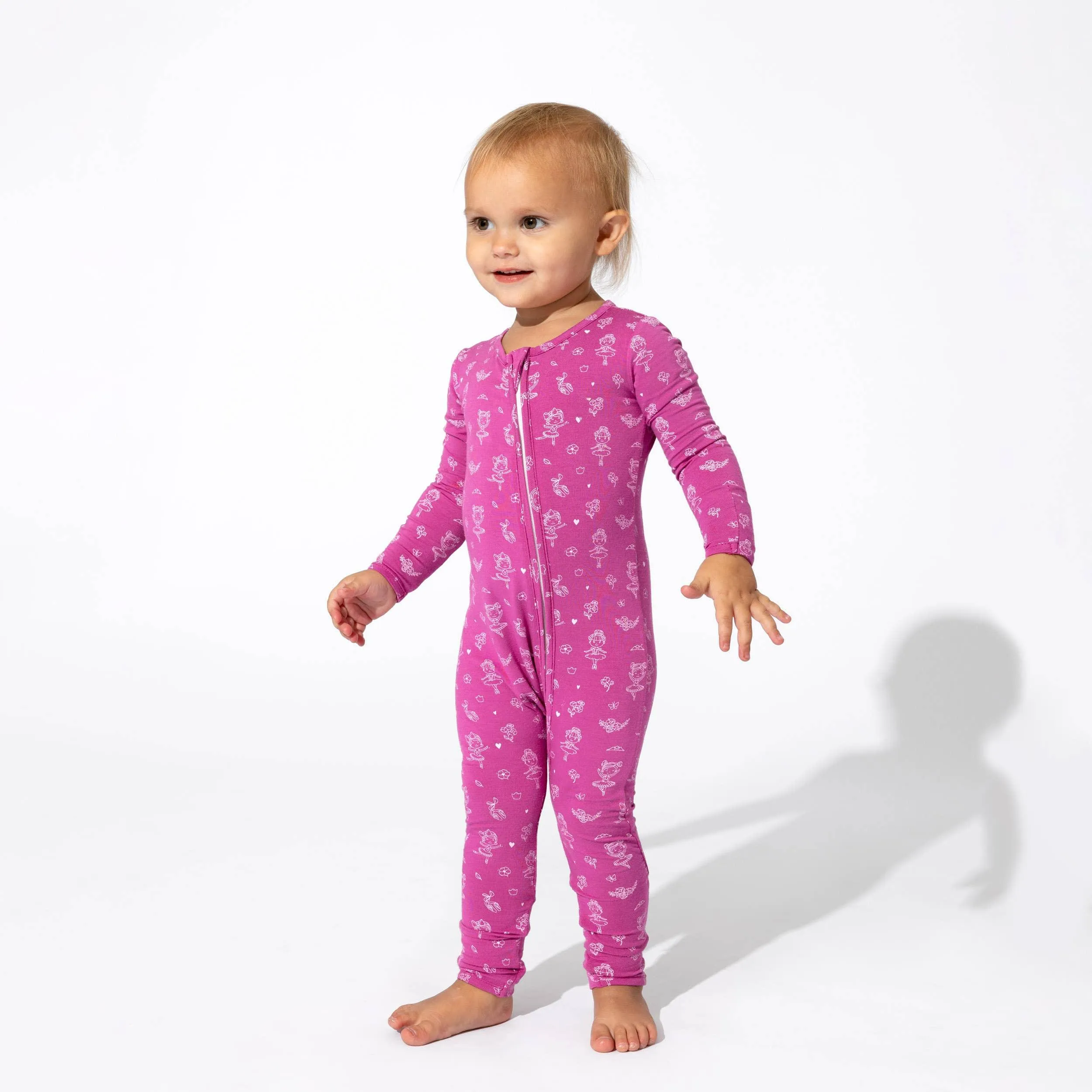 Ballerina Convertible Footie Bamboo Pajama