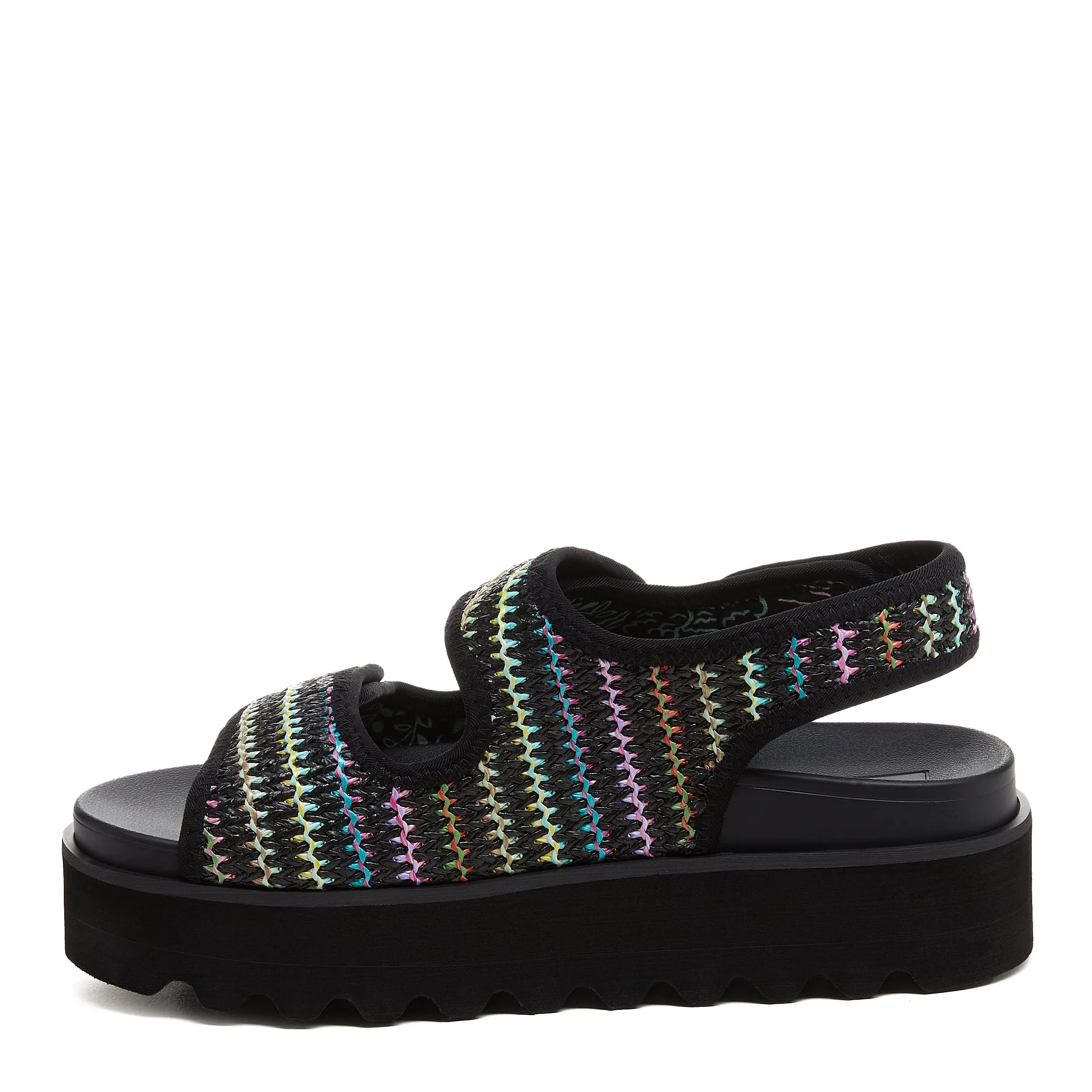 Balmy Black Multi Sandal