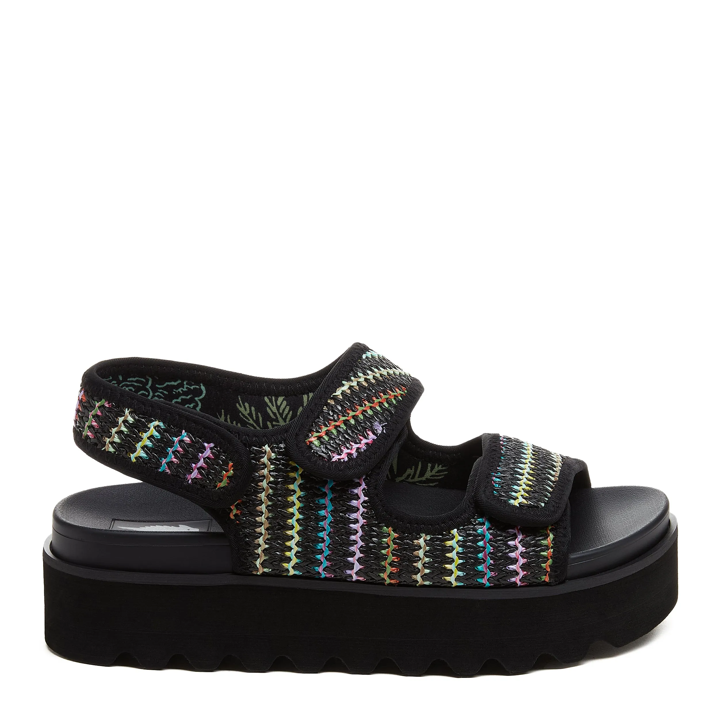 Balmy Black Multi Sandal