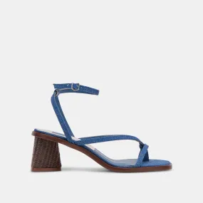 BANITA SANDALS BLUE DENIM - re:vita