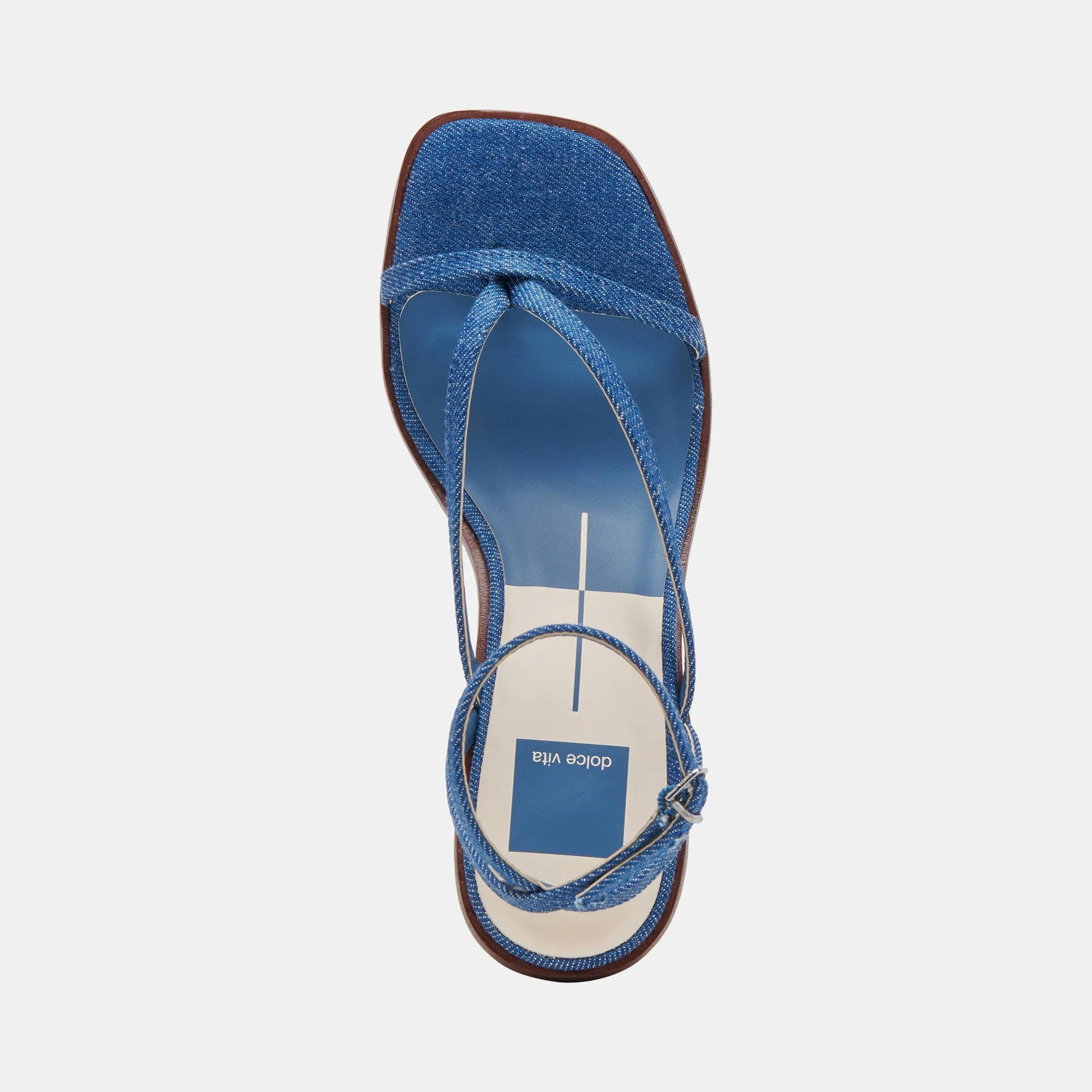 BANITA SANDALS BLUE DENIM - re:vita