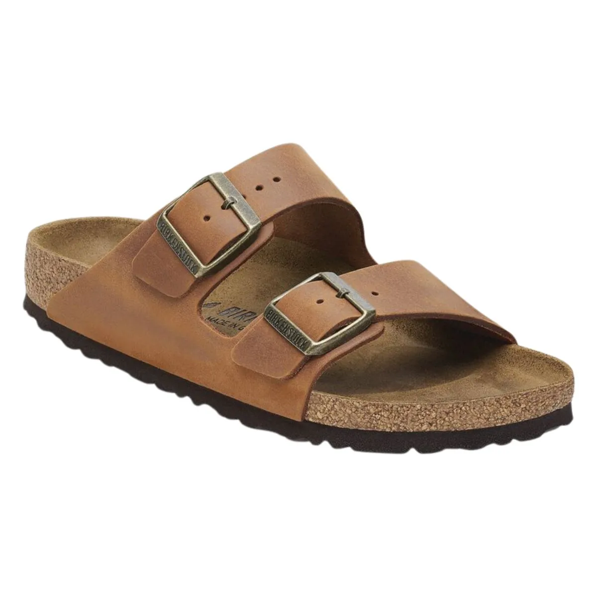 Birkenstock Women's Arizona Cognac Oiled Leather