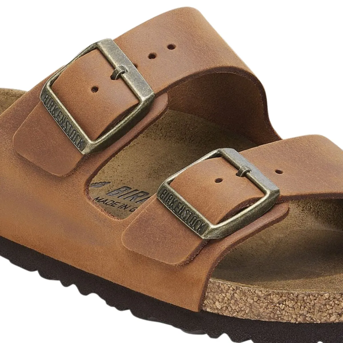 Birkenstock Women's Arizona Cognac Oiled Leather