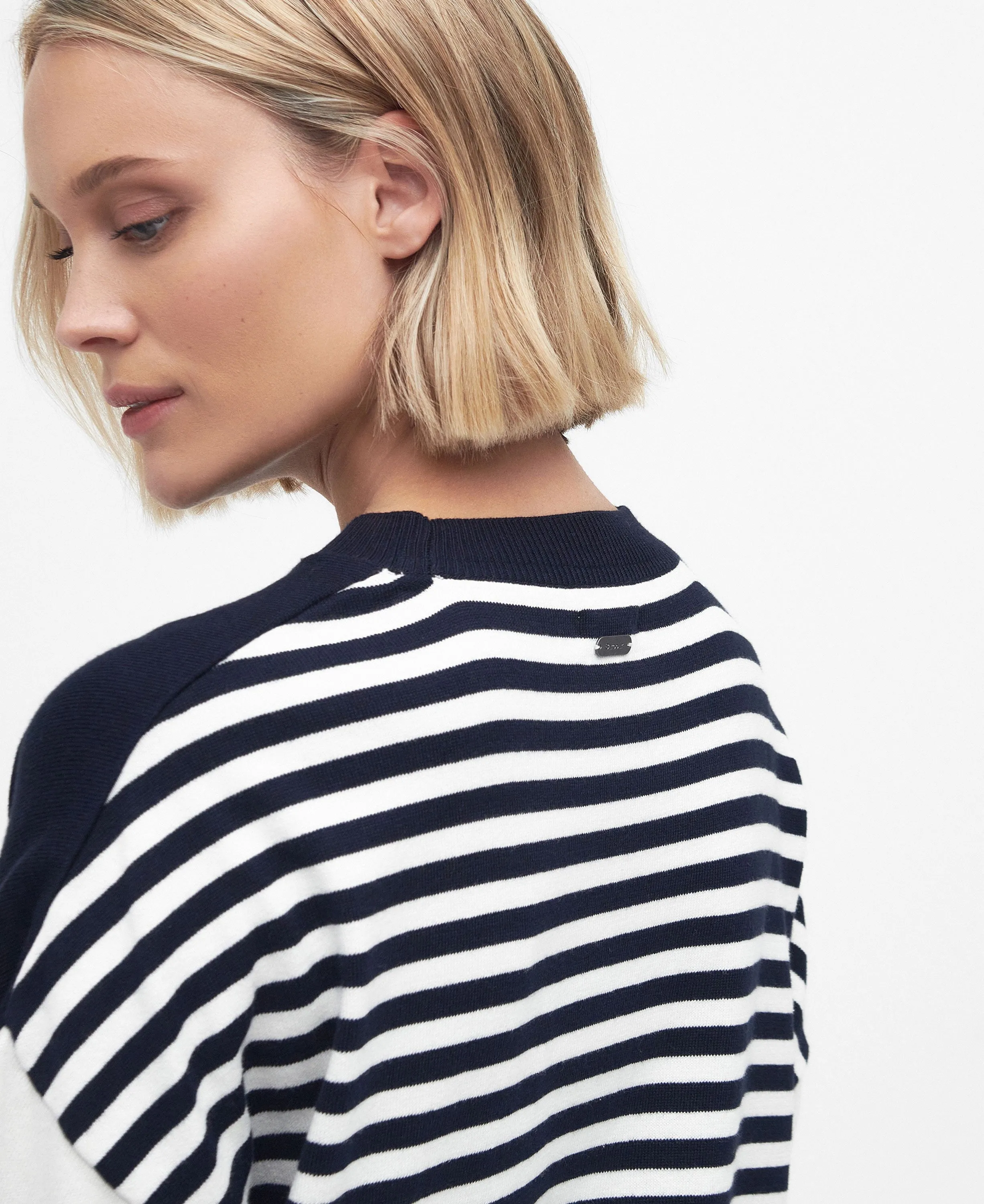 Bradley Stripe Knitted Jumper - Navy Stripe