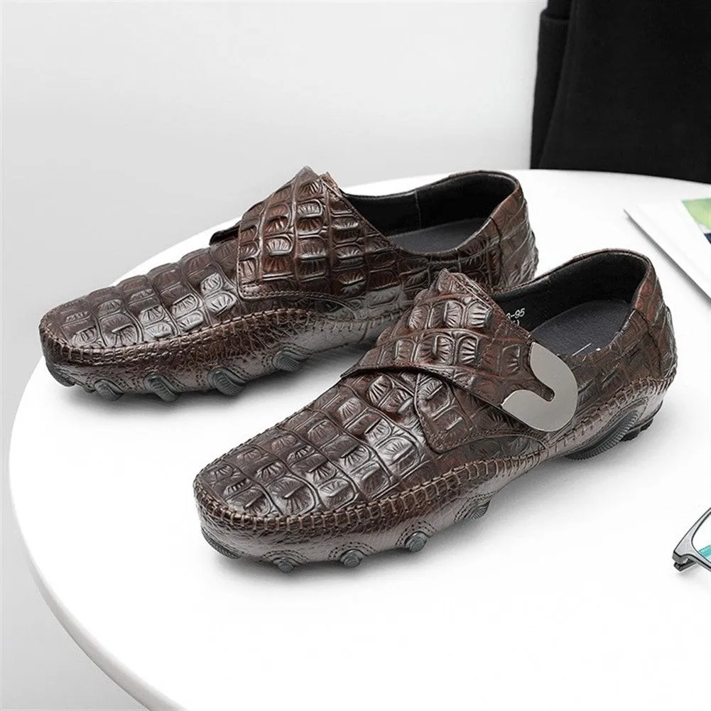 Breathable Crocodile Casual Loafer for Men