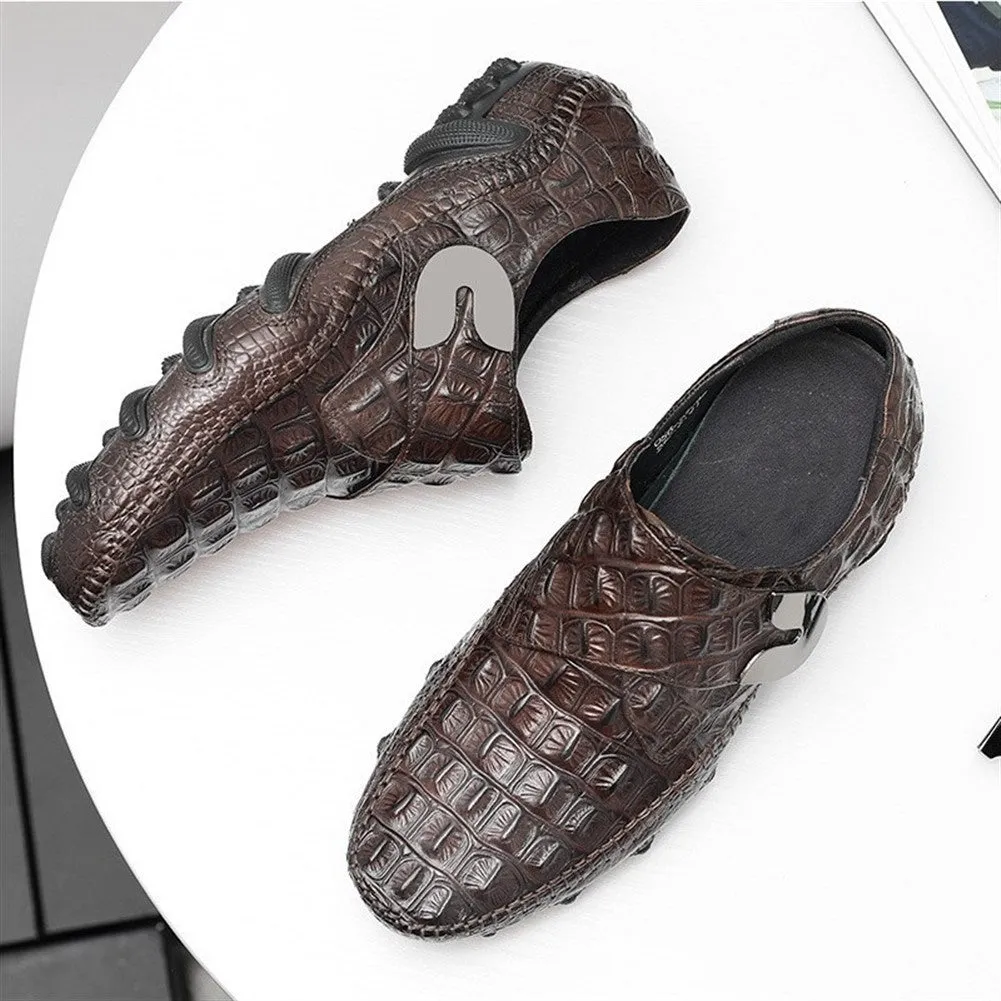 Breathable Crocodile Casual Loafer for Men