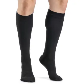 Dynaven Opaque Ribbed Men's Knee High 20-30 mmHg