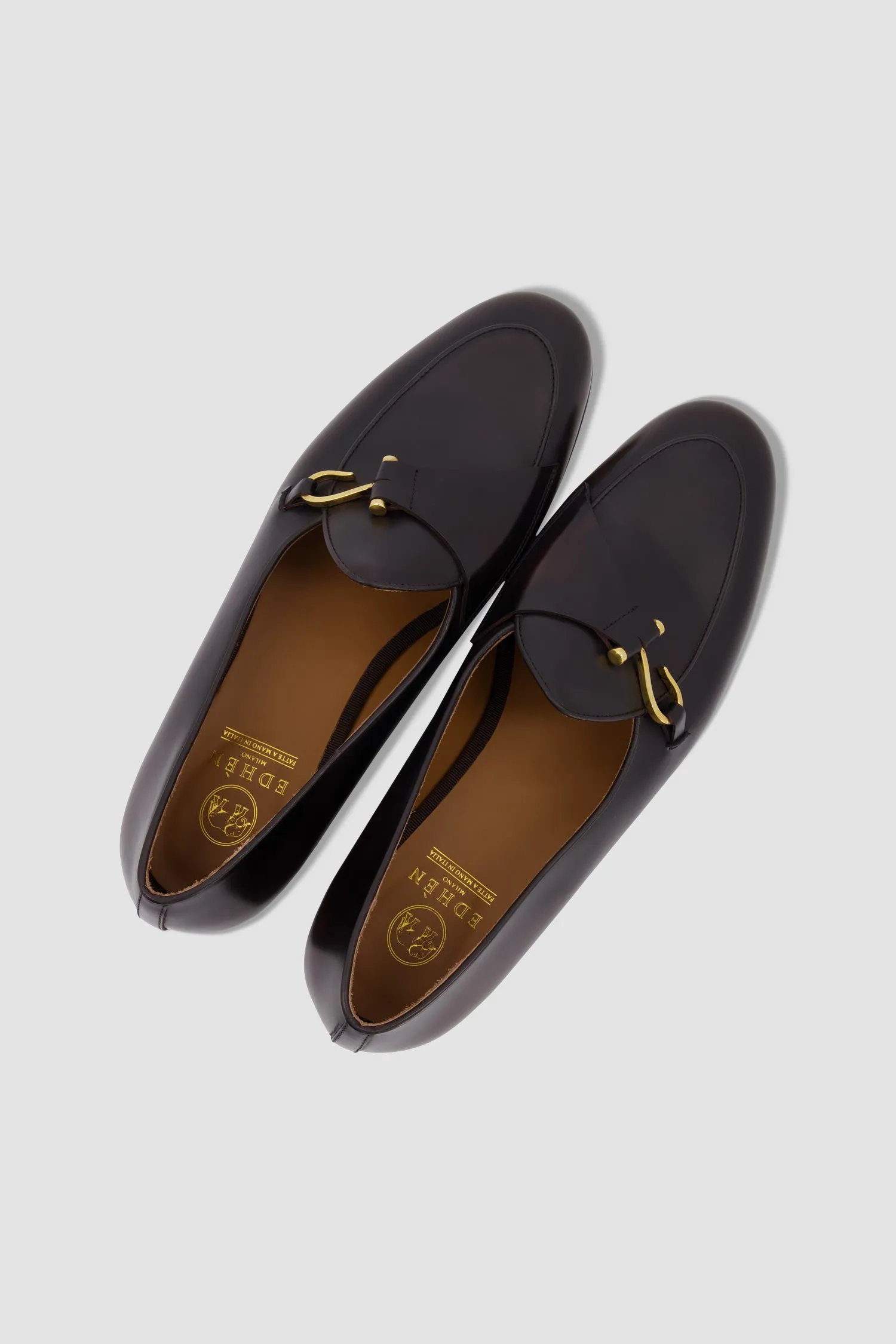 Edhen Milano Comporta Brown Leather Loafers