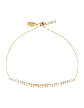 Georgini Iconic Bridal Vera 2mm Bracelet - Gold