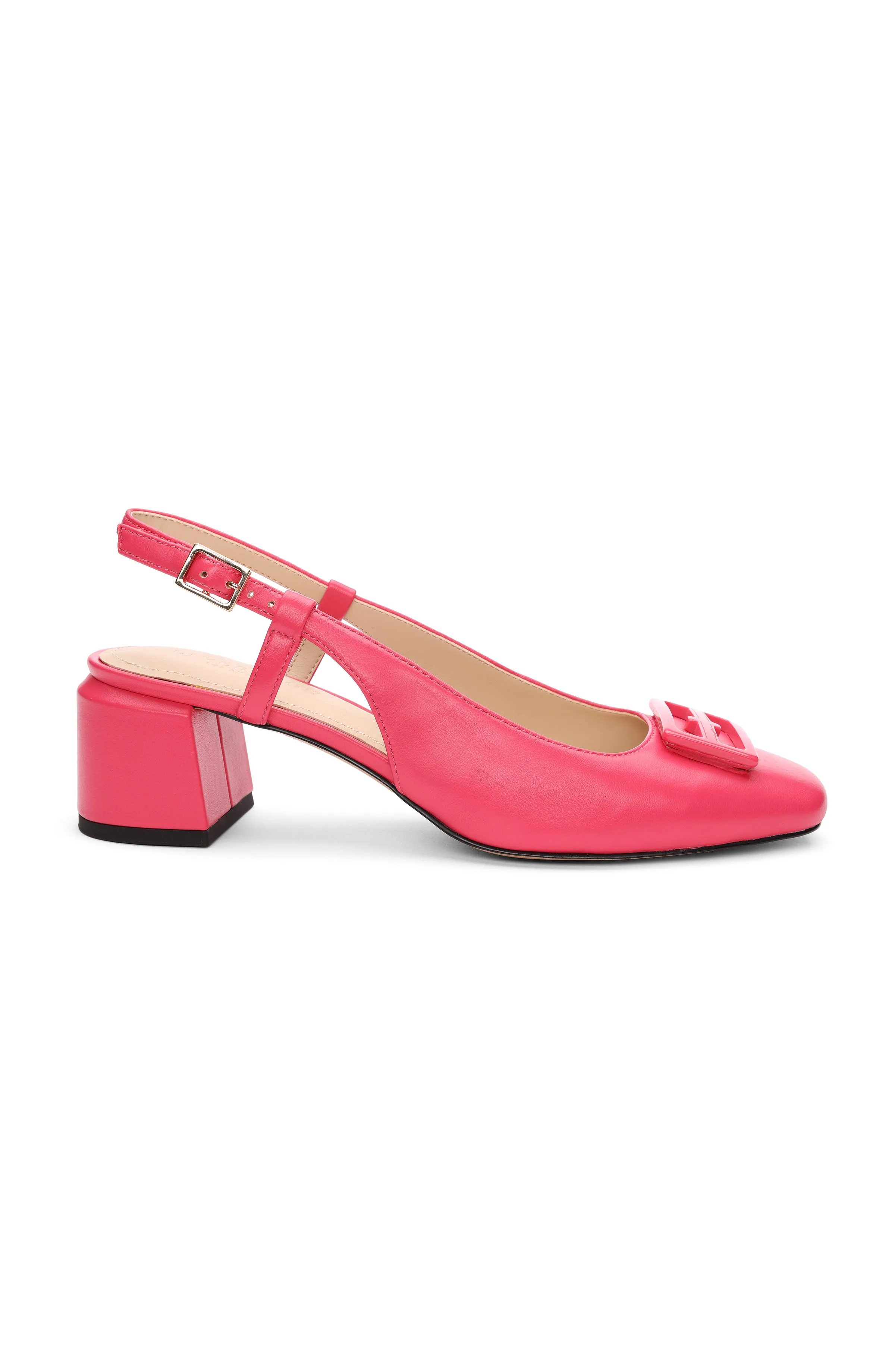 GETTY SLINGBACK WITH LOGO MEDALLION