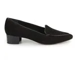 Honey-Black Suede/Patent | Ros Hommerson