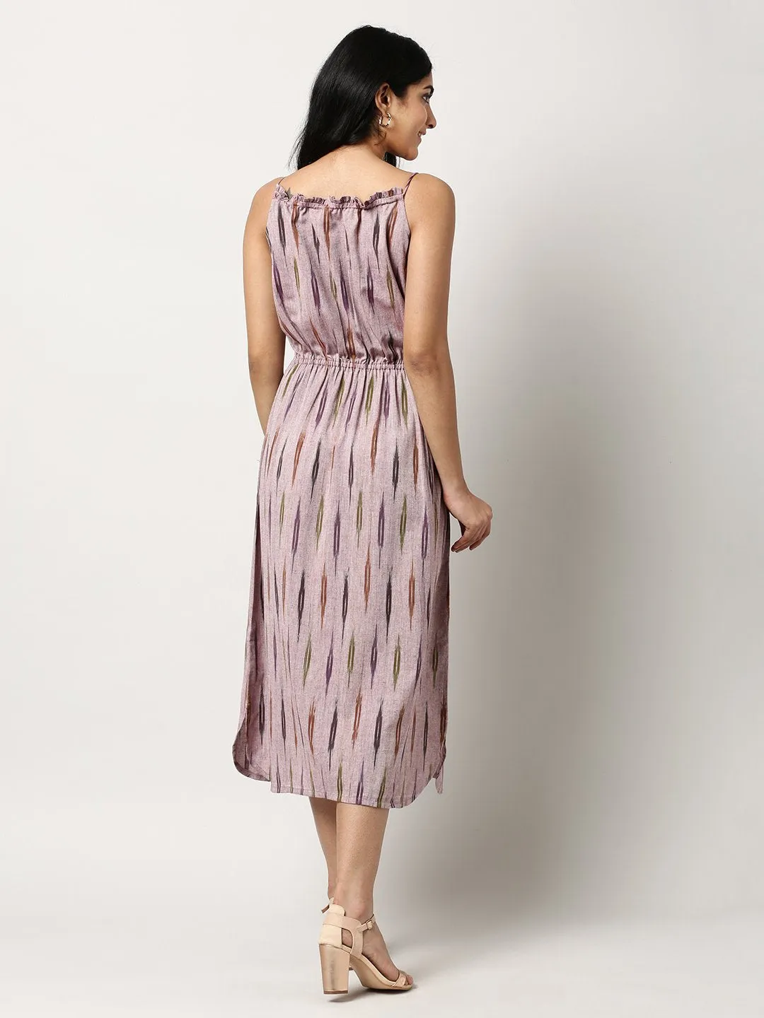 Ikat Strappy Dress