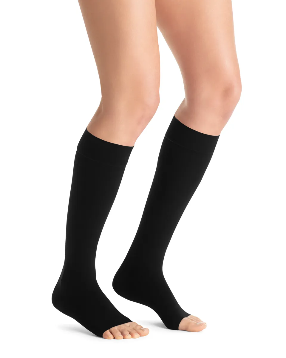 Jobst Opaque SoftFit OPEN TOE Knee Highs 30-40 mmHg