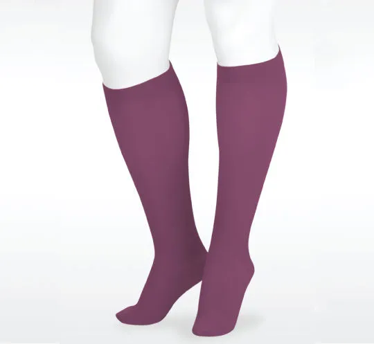 Juzo Dynamic Knee High 20-30 mmHg w/ 5 cm Silicone Band, Trend Colors