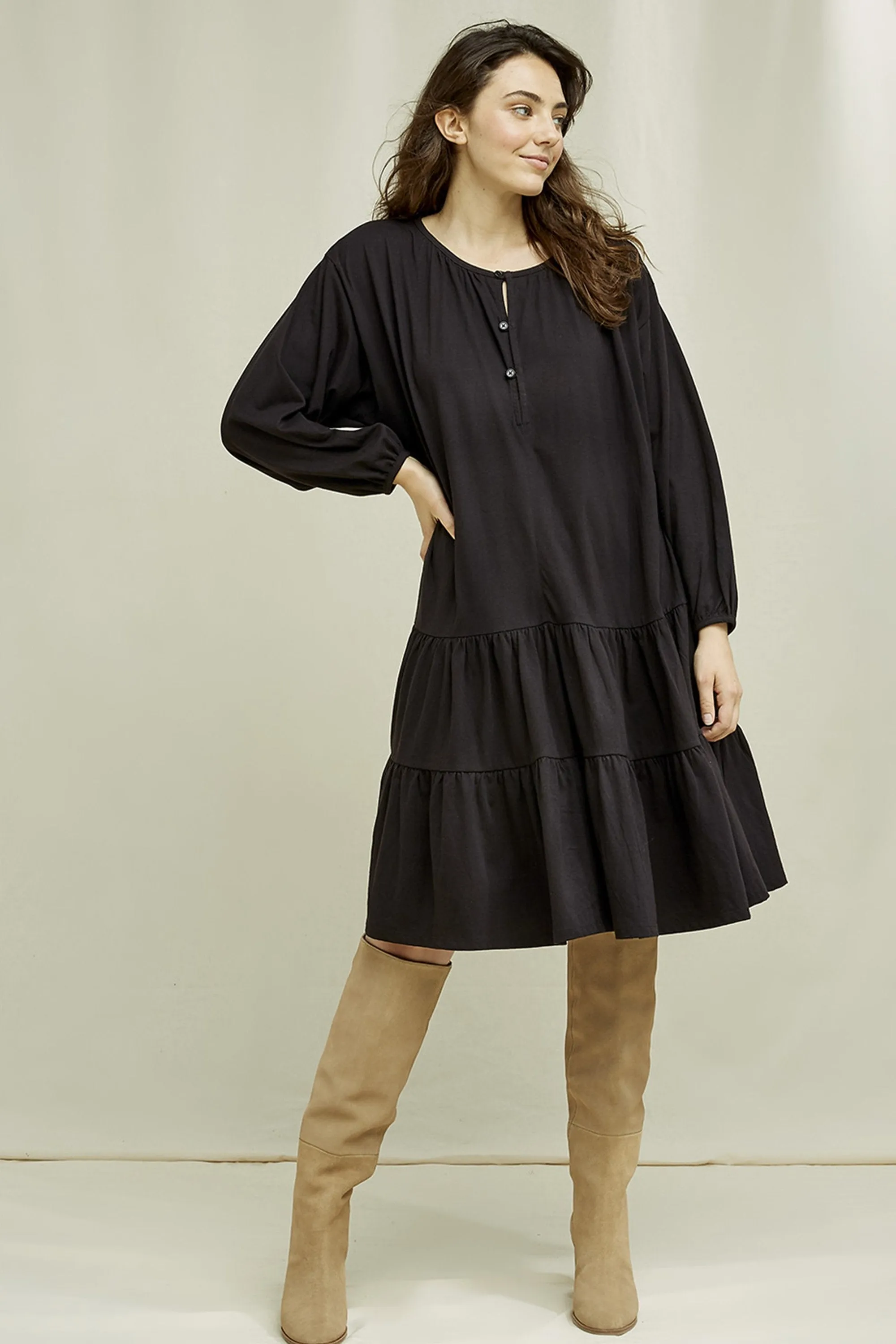 katja dress black