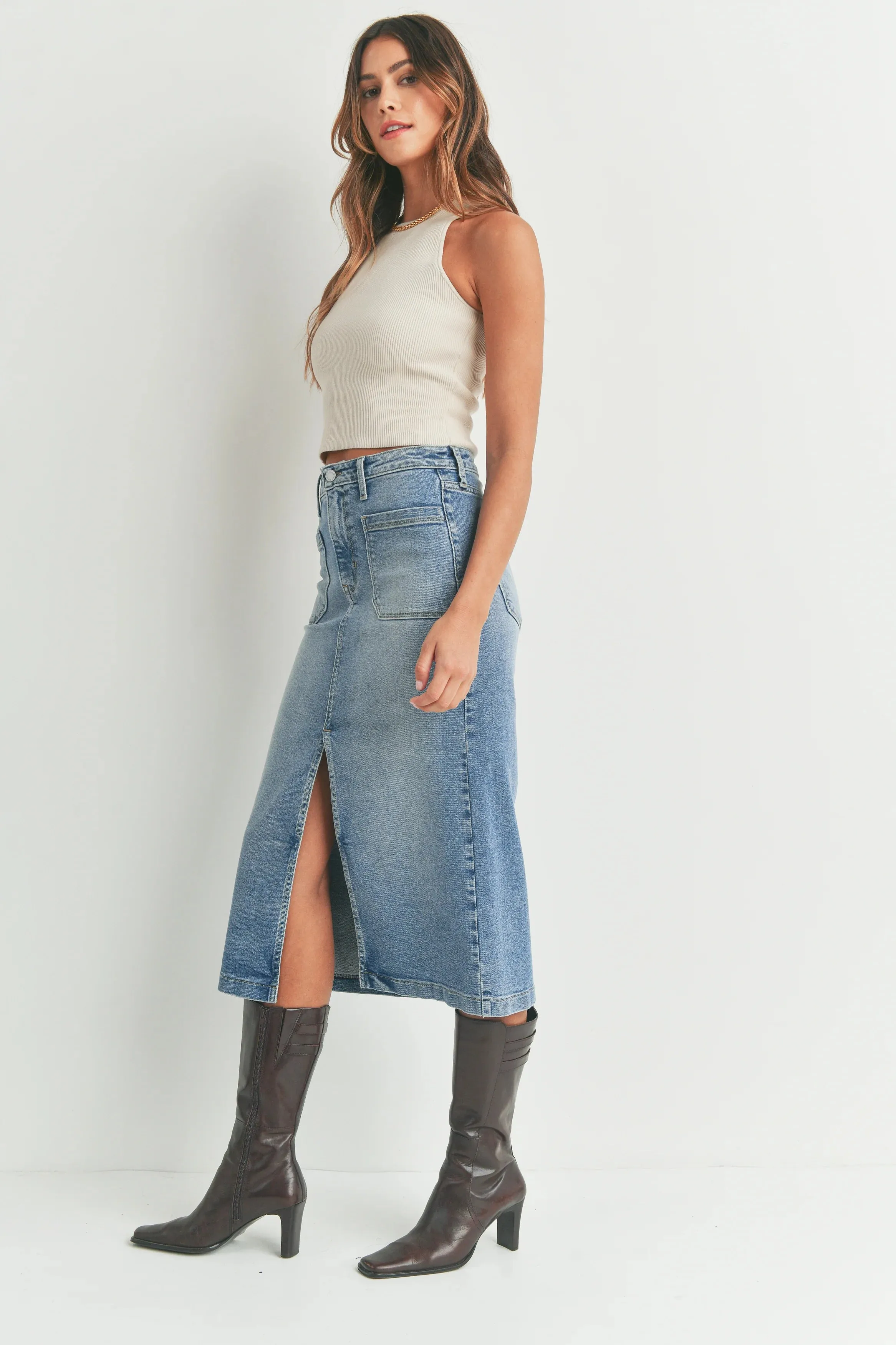 Lexi Denim Skirt