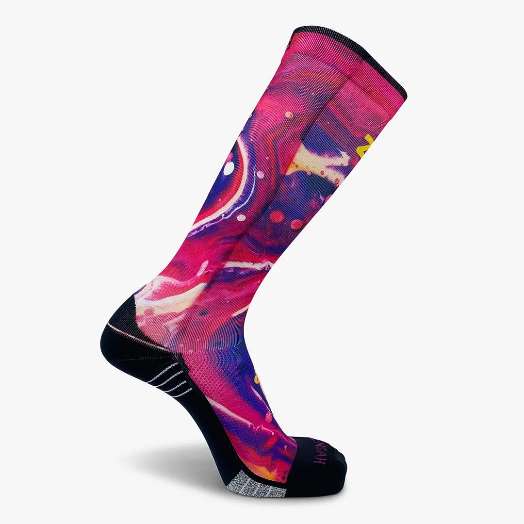 Liquid Art Compression Socks (Knee-High)