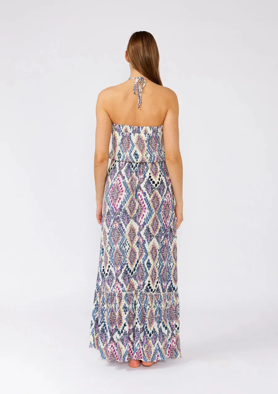 Lovestitch Great Escape Halter Maxi Dress