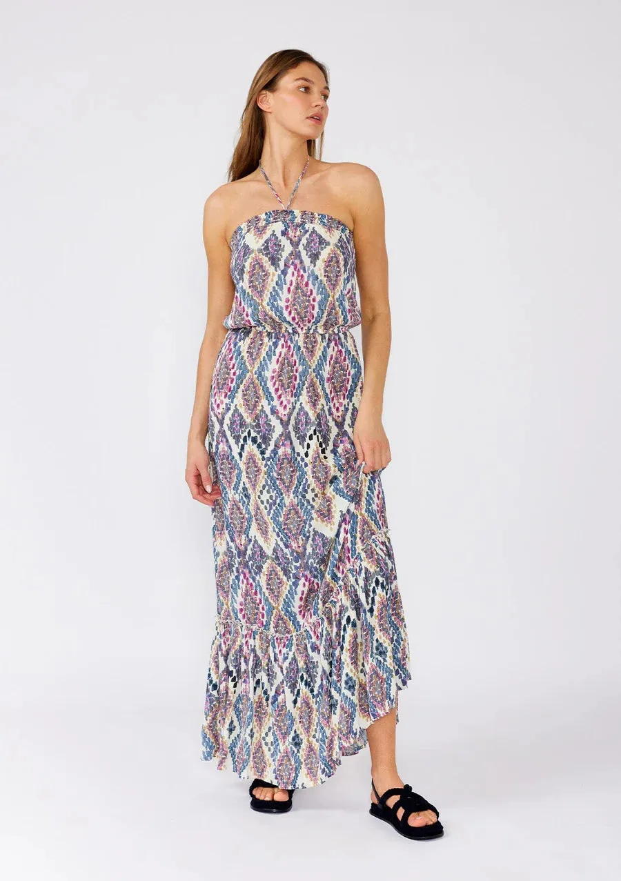 Lovestitch Great Escape Halter Maxi Dress