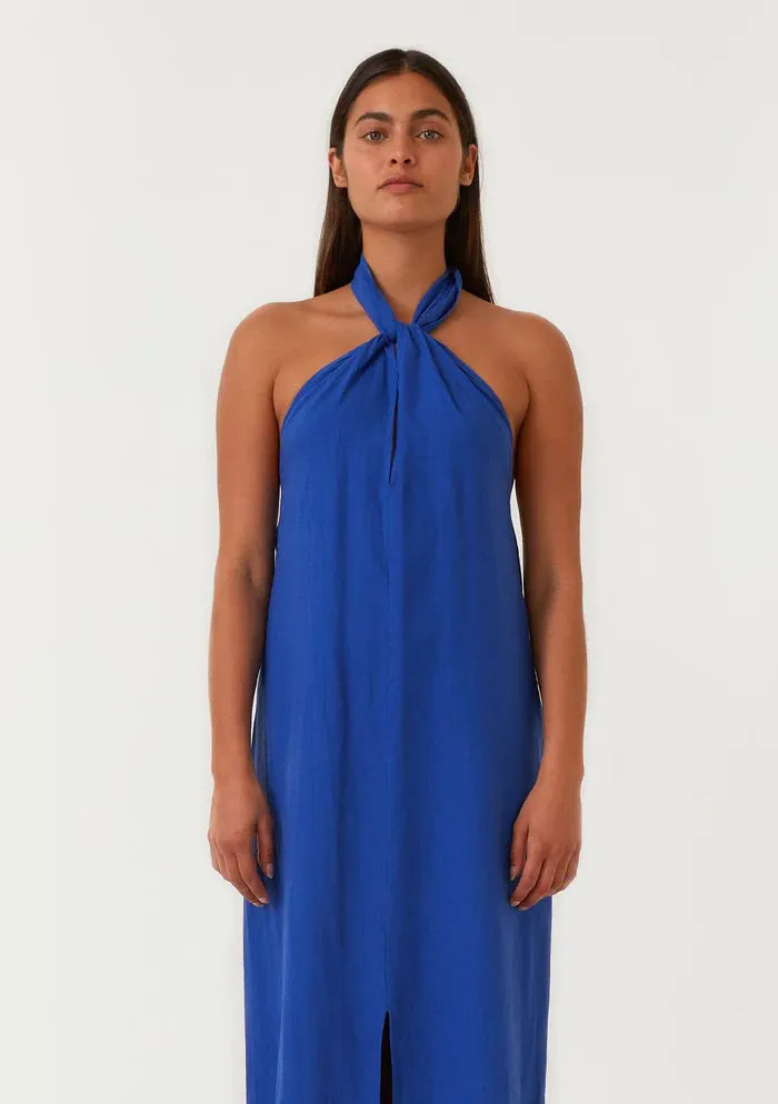 Lovestitch Kaia Halter Cobalt Dress