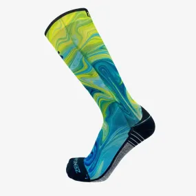 Marbleized Compression Socks (Knee-High)