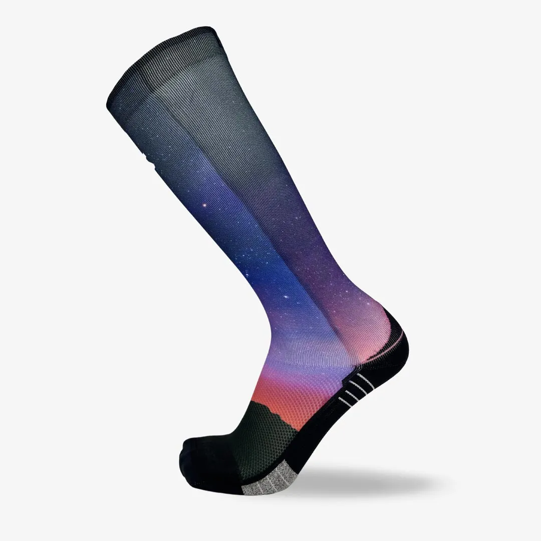 Night Sky Compression Socks (Knee-High)