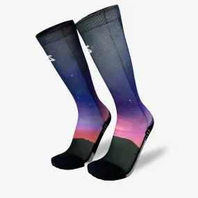 Night Sky Compression Socks (Knee-High)