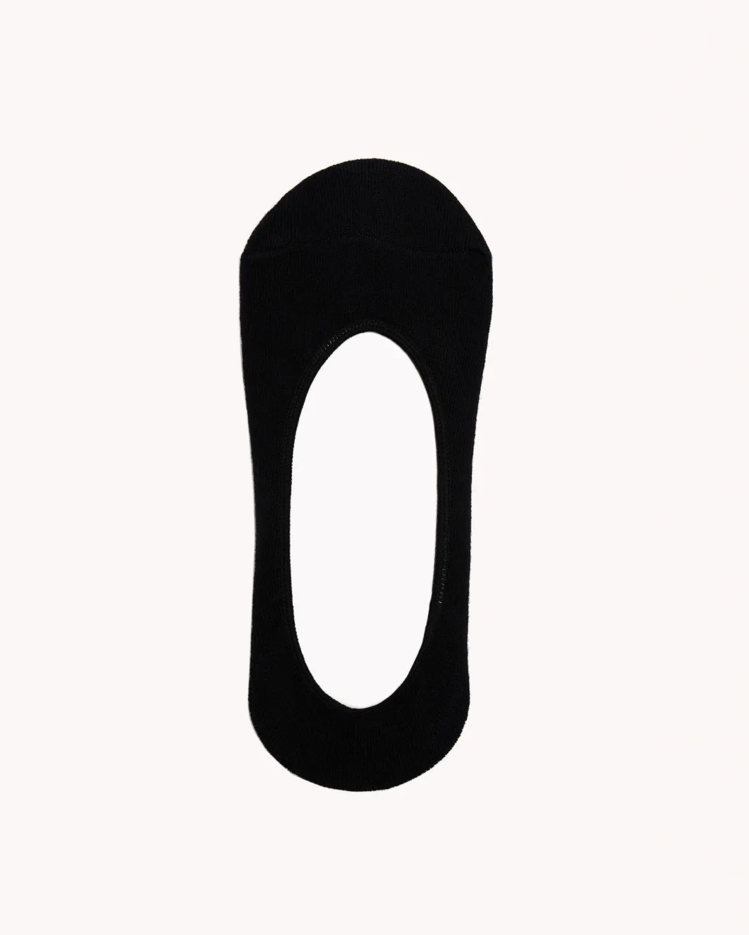 NO SHOW SOCKS 1 PACK - BLACK