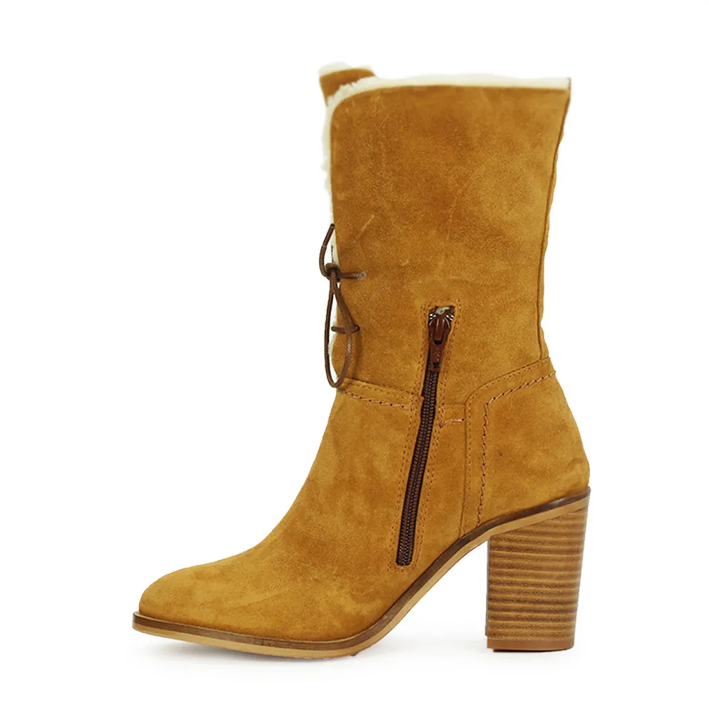 Nomi Suede Mid Boots