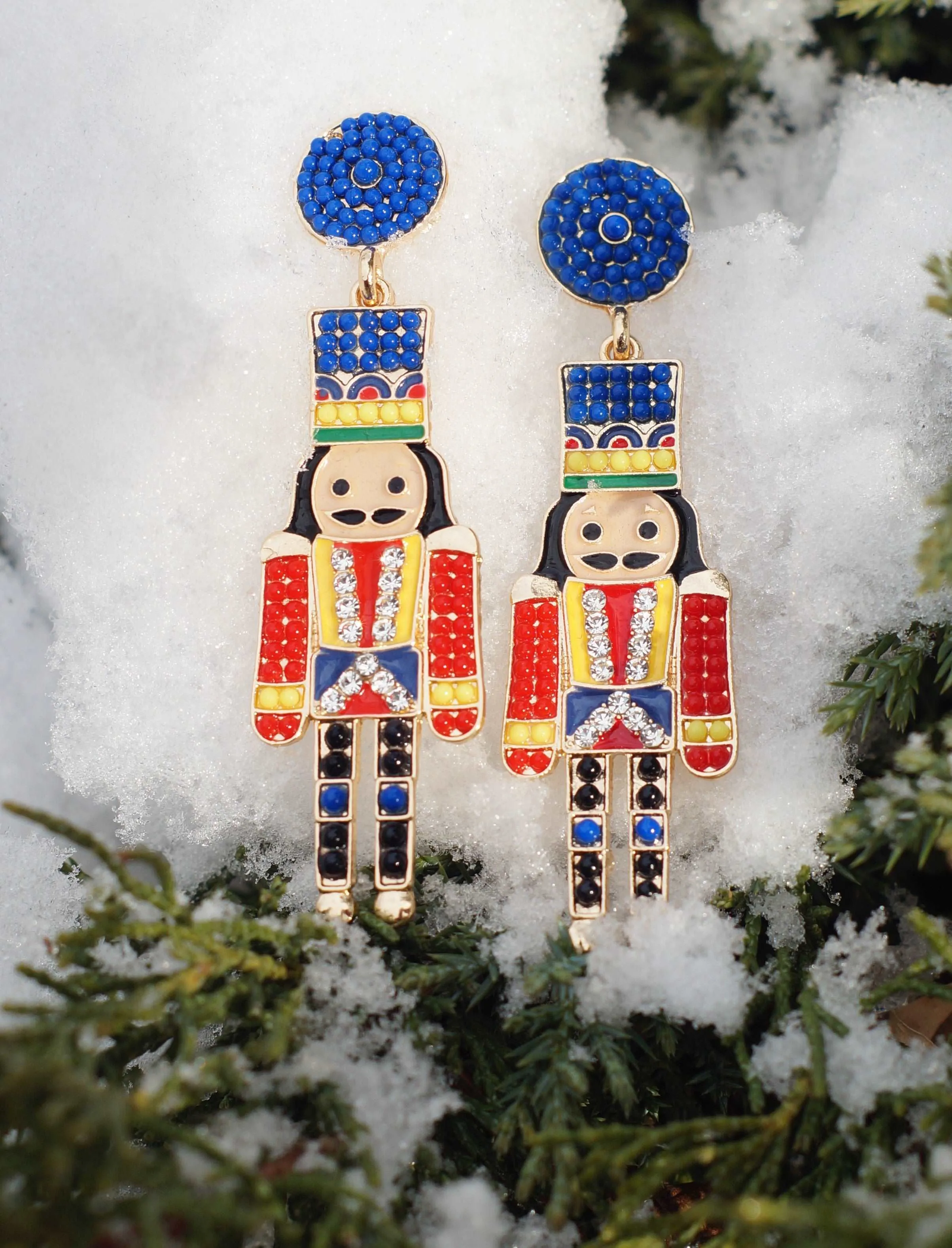 Nutcracker Soldier Fashion Earrings