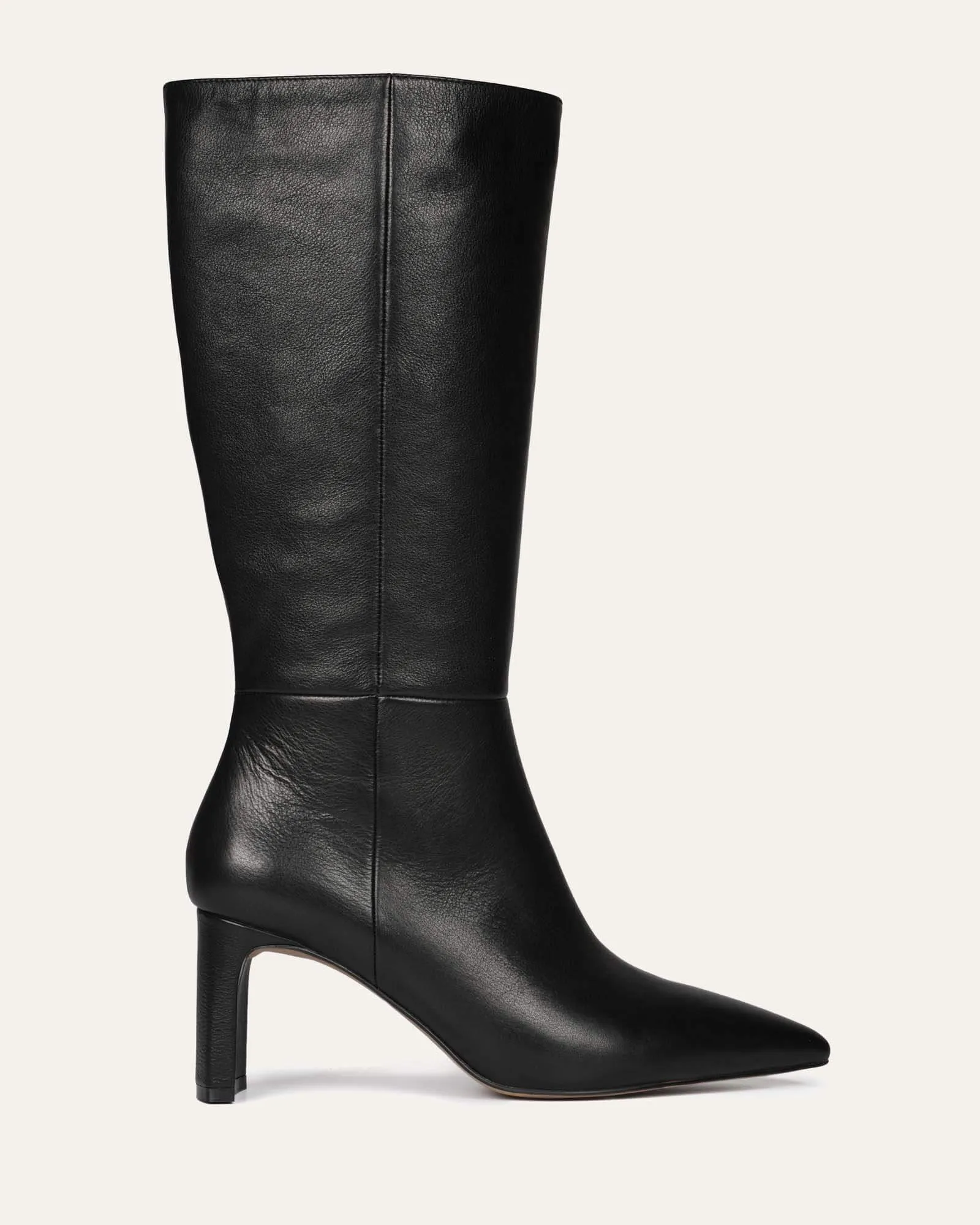 PIXIE CALF BOOTS BLACK LEATHER