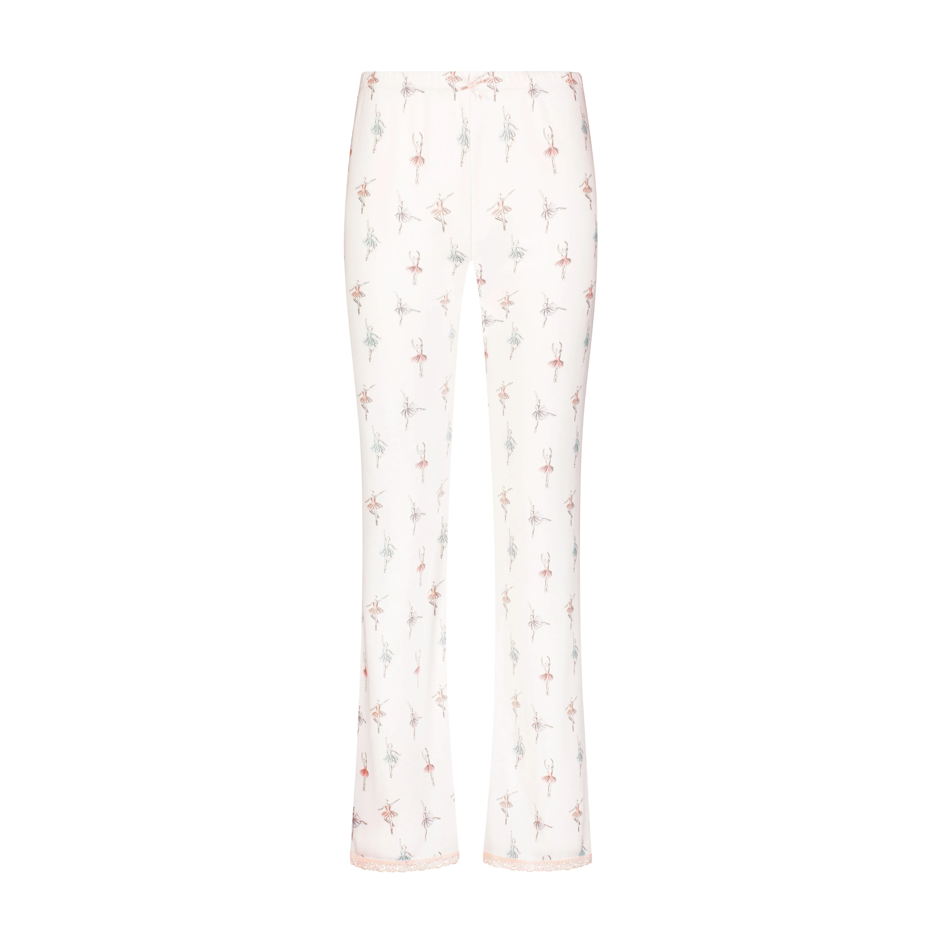 Polkadot BALLET DANCER Print CROP PANT Hi Rise