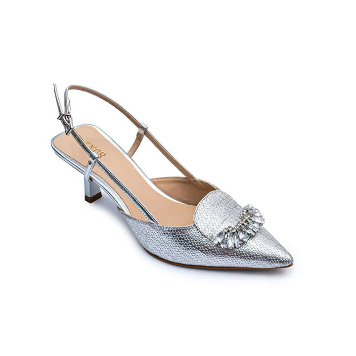 Pumps with Jewelled Brooch BCR 026