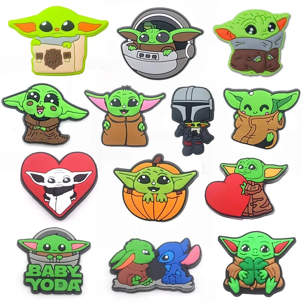 Star Wars Yoda Shoe Charm for Shoes Sandals Accessories