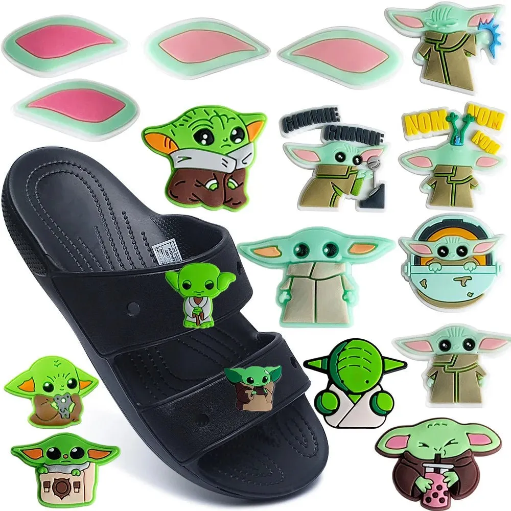 Star Wars Yoda Shoe Charm for Shoes Sandals Accessories